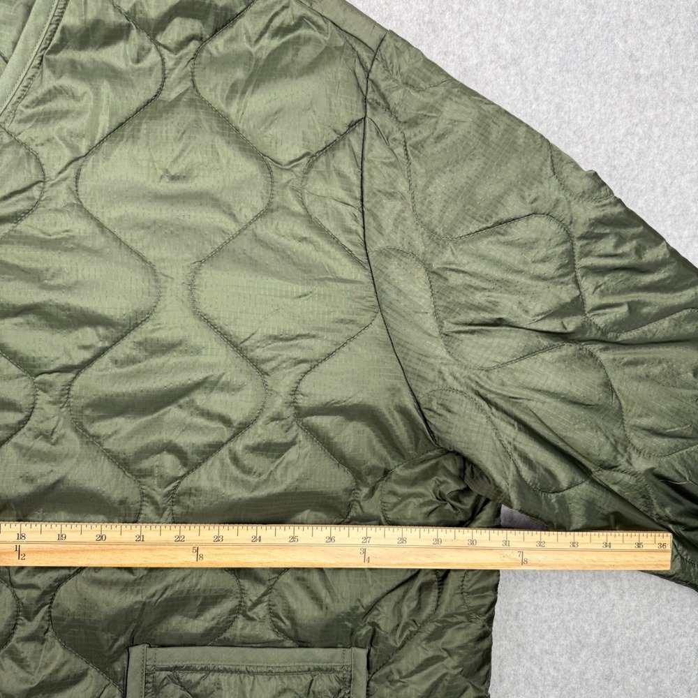 Alpha Industries M-65 Field Coat Liner Mens 4XL Green Quilted ALS/92 Jacket - Picture 14 of 15